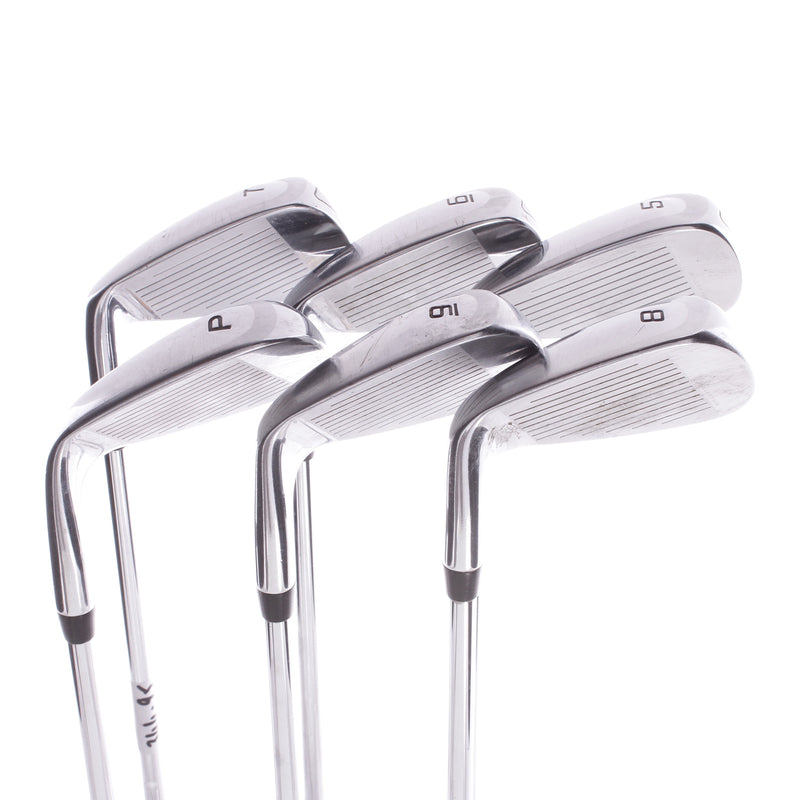 Cobra F9 One Length Steel Men's Right Hand Irons 5-PW Stiff - KBS Tour