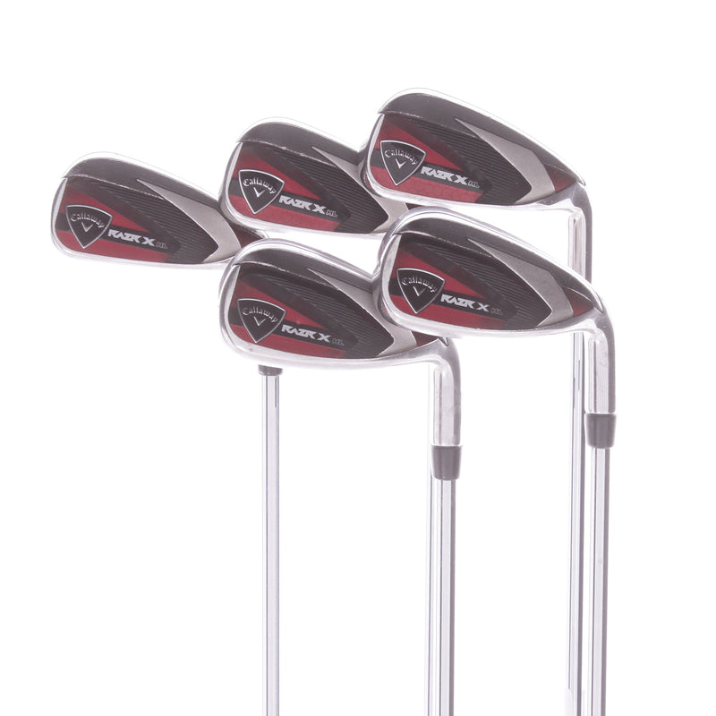 Callaway Razr HL Steel Men's Right Hand Irons 5-9  Uniflex - True Temper m-10 XP