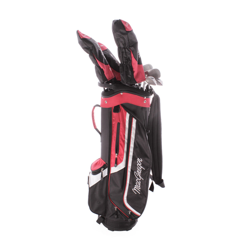 MacGregor CG3000 Steel Men's Right Hand DVR,3 Wood,5 Hybrid,6-sw,Putter & Bag Regular - MacGregor