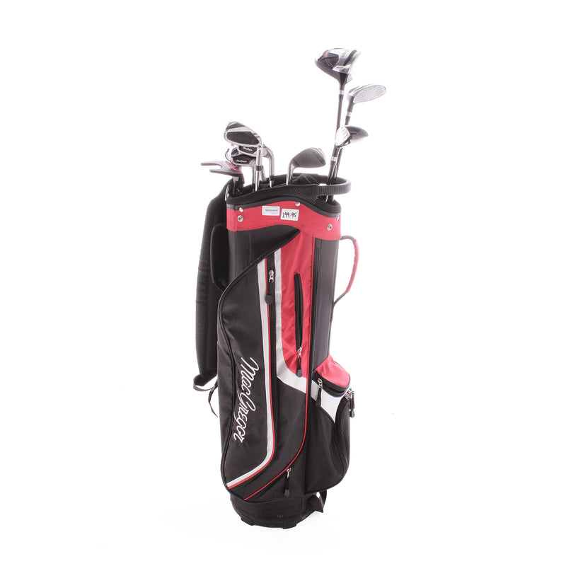 MacGregor CG3000 Steel Men's Right Hand DVR,3 Wood,5 Hybrid,6-sw,Putter & Bag Regular - MacGregor