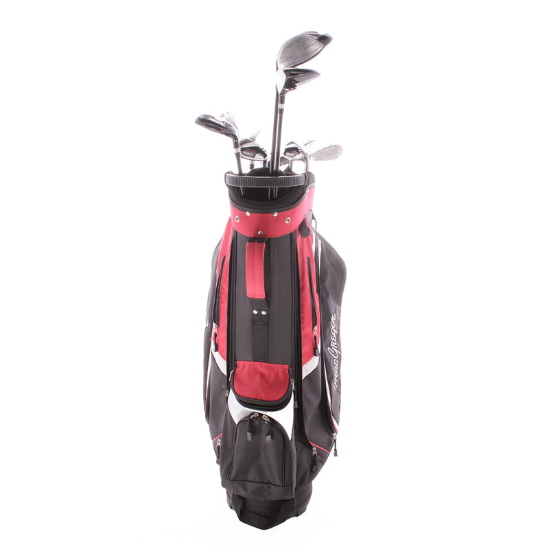 MacGregor CG3000 Steel Men's Right Hand DVR,3 Wood,5 Hybrid,6-sw,Putter & Bag Regular - MacGregor