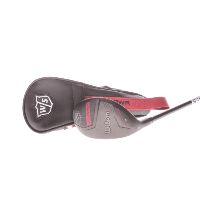 Wilson Staff Dynapwr Graphite Men's Left Hand 3 Hybrid 19 Degree Regular - HZDRUS Smoke 5.5