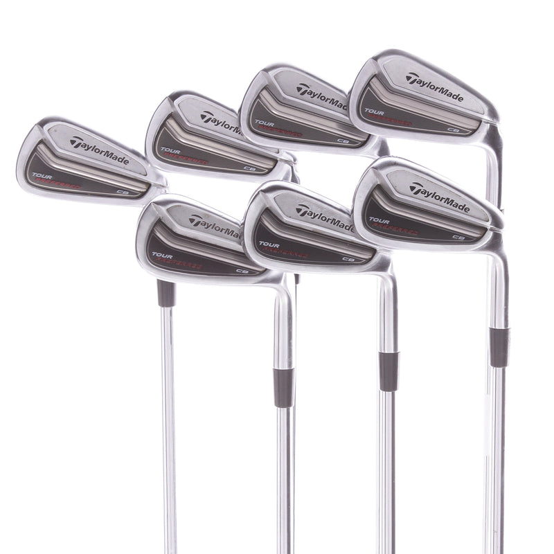 TaylorMade Tour Preferred CB Steel Men's Right Hand Irons 4-PW Regular - KBS Tour