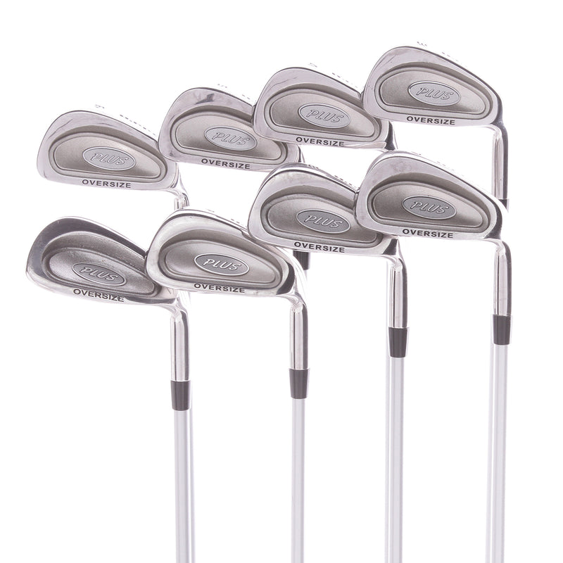 Hippo Plus Oversize Graphite Men's Right Hand Irons 3-SW (No 9 Iron) Regular - Hippo Plus