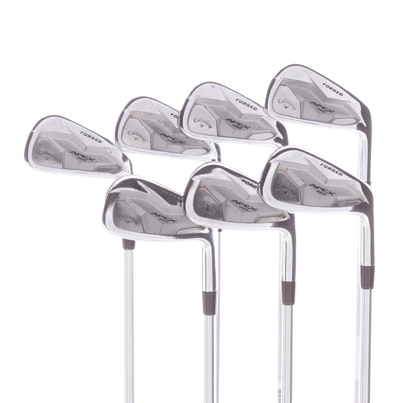 Callaway Apex pro 19 Steel Mens Right Hand Irons 4-PW  Regular - KBS C Taper lite 105