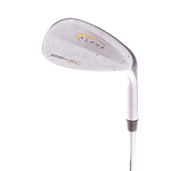 Alpha Golf PF-2C Steel Mens Right Hand Sand Wedge 56 Degree Lite - Shimada Lite