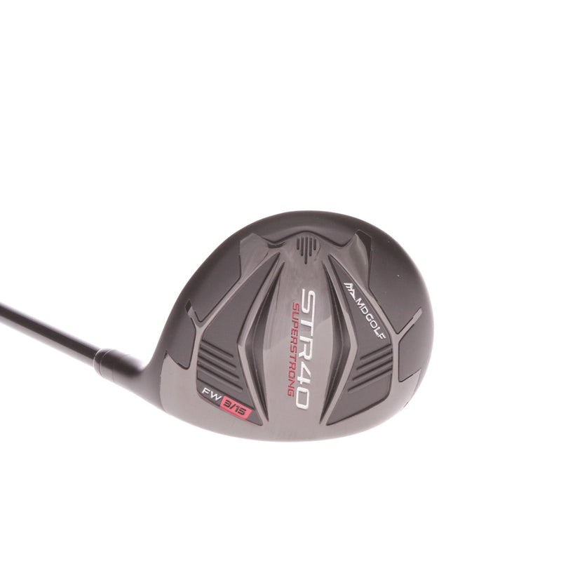 MD Golf STR40 Superstrong Graphite Mens Right Hand Fairway 3 Wood 15 Degree Regular - Apollo Balistik R