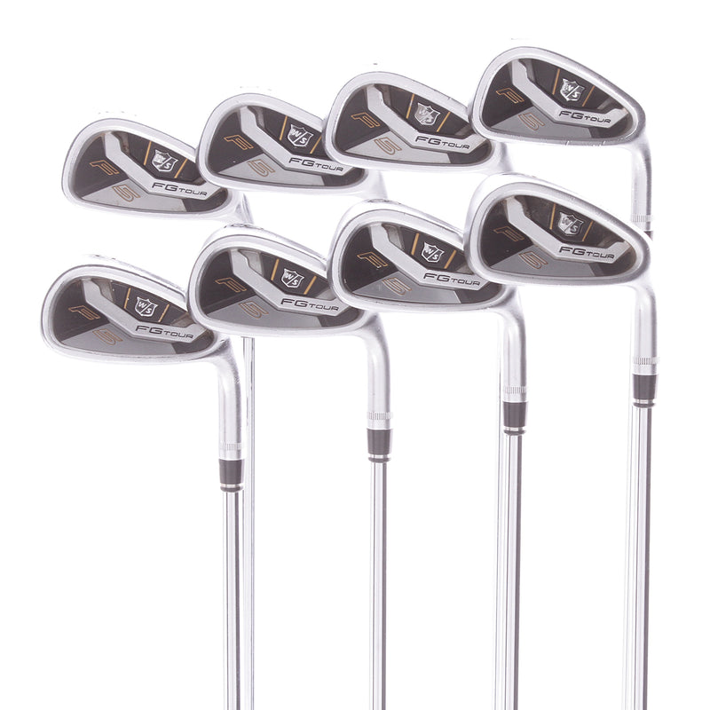 Wilson Staff FG Tour F5 Steel Men's Right Hand Irons 3-PW 2* Up Regular - Dynamic Gold R300