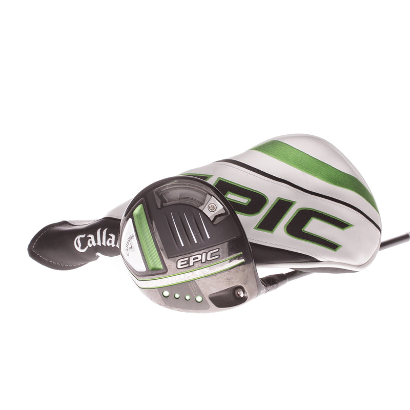 Callaway Epic Max LS Graphite Mens Left Hand Driver 10.5 Degree Regular - Hzrdus smoke 60 5.5