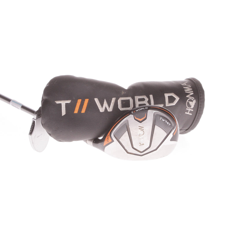 Honma TW747 Graphite Men's Right Hand Hybrid 22 Degree Regular - Honma Vizard