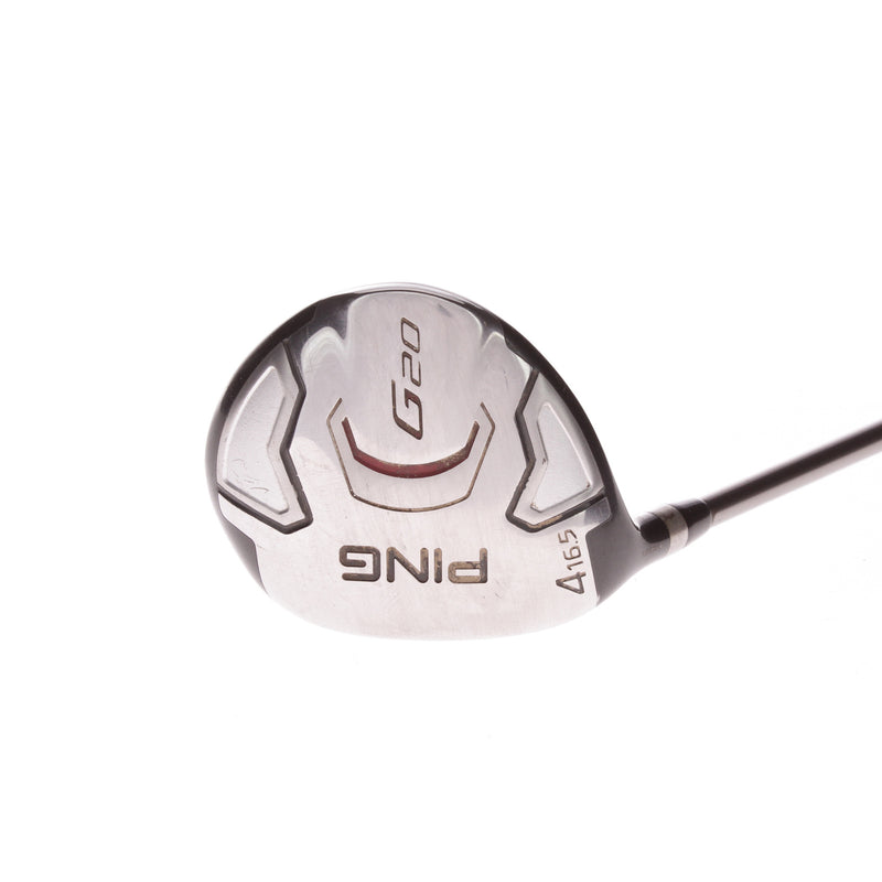 Ping G20 Graphite Men's Left Hand Fairway 3 Wood 16.5 Degree Regular PingTFC169 F R - Lamkin Crossline Midsize