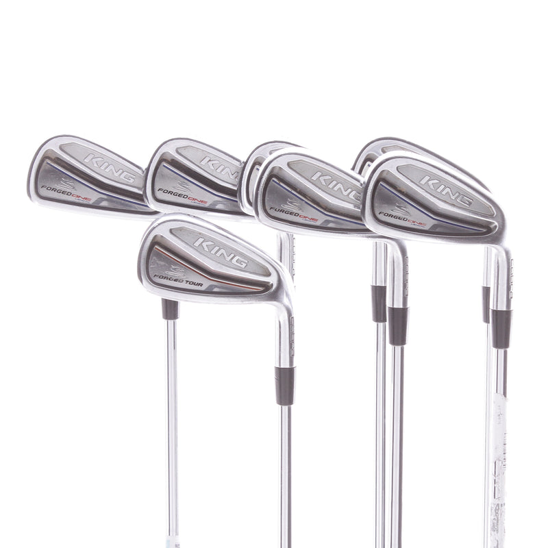 Cobra Forged One Length Steel Men's Right Hand Irons 4-PW Stiff - KBS Tour Flight 120