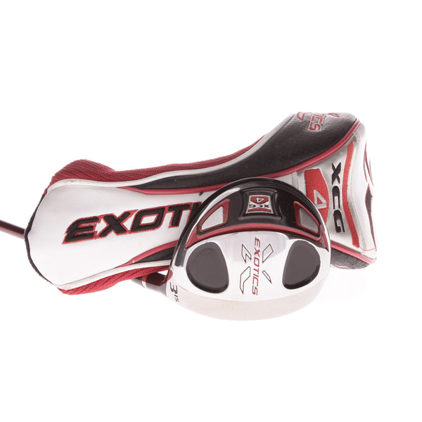 Tour Edge Exotics XCG 4 Graphite Mens Right Hand Fairway 3 Wood 15 Degree Regular - Matrix Ozik