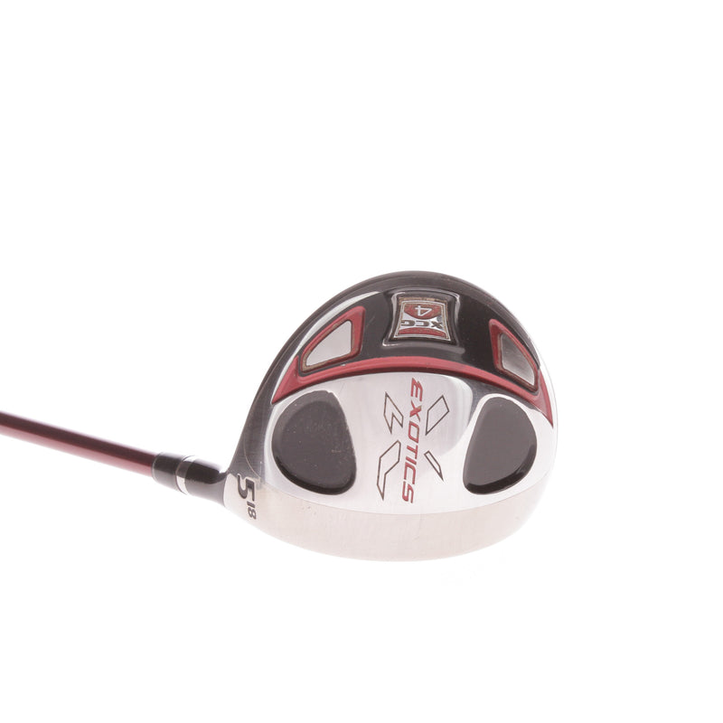 Tour Edge Exotics XCG 4 Graphite Mens Right Hand Fairway 5 Wood 18 Degree Regular - Matrix Ozik