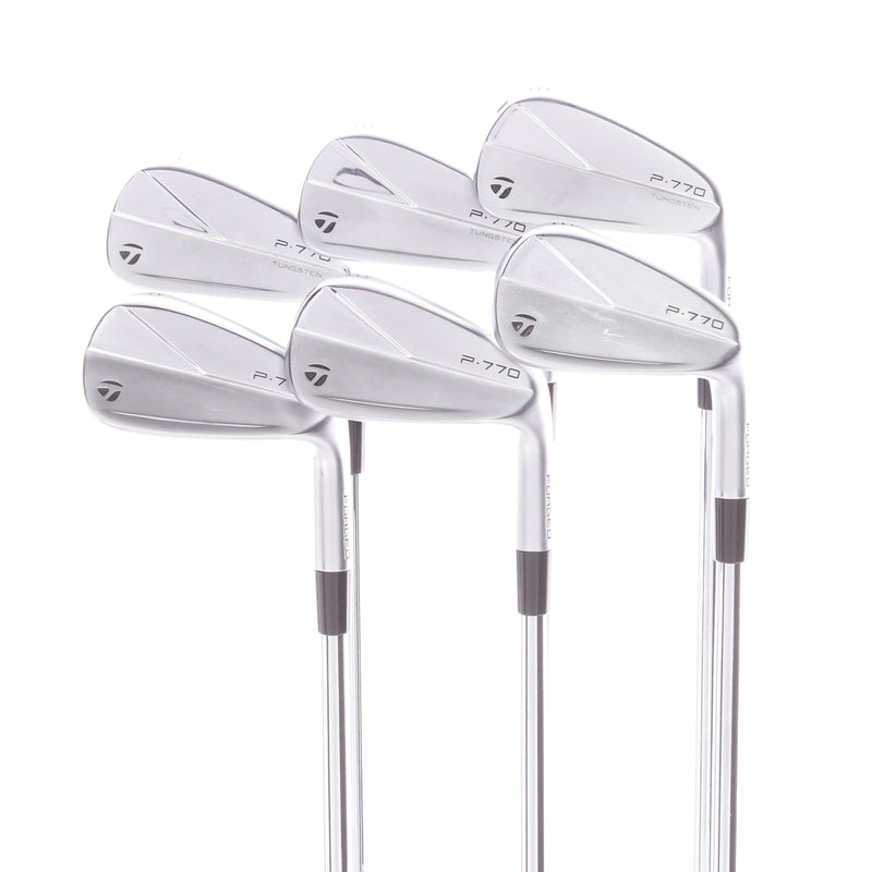 TaylorMade P770 2021 Model Steel Men's Right Hand Irons 5-PW Stiff - KBS Tour Lite