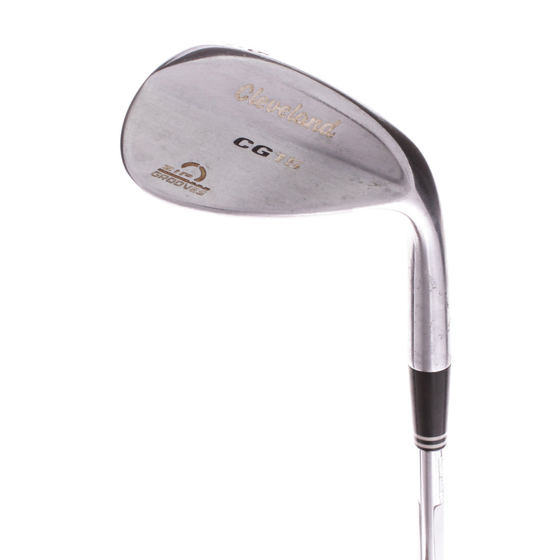 Cleveland CG15 Chrome Steel Mens Right Hand Sand Wedge 56 Degree 14 Bounce Wedge - Cleveland Traction