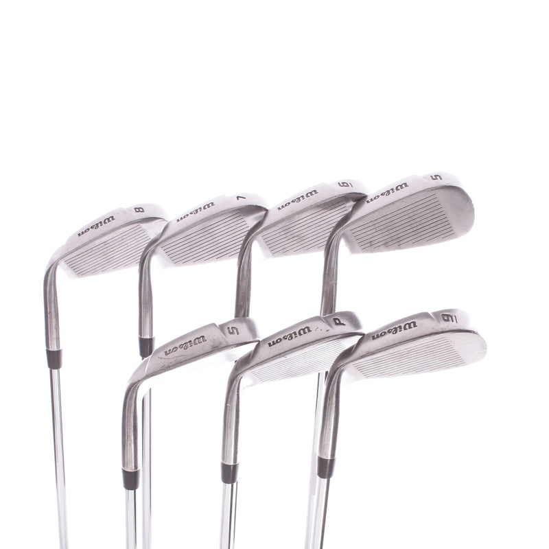 Wilson Staff Ultra Steel Men's Right Hand Irons 5-SW Regular - True Temper