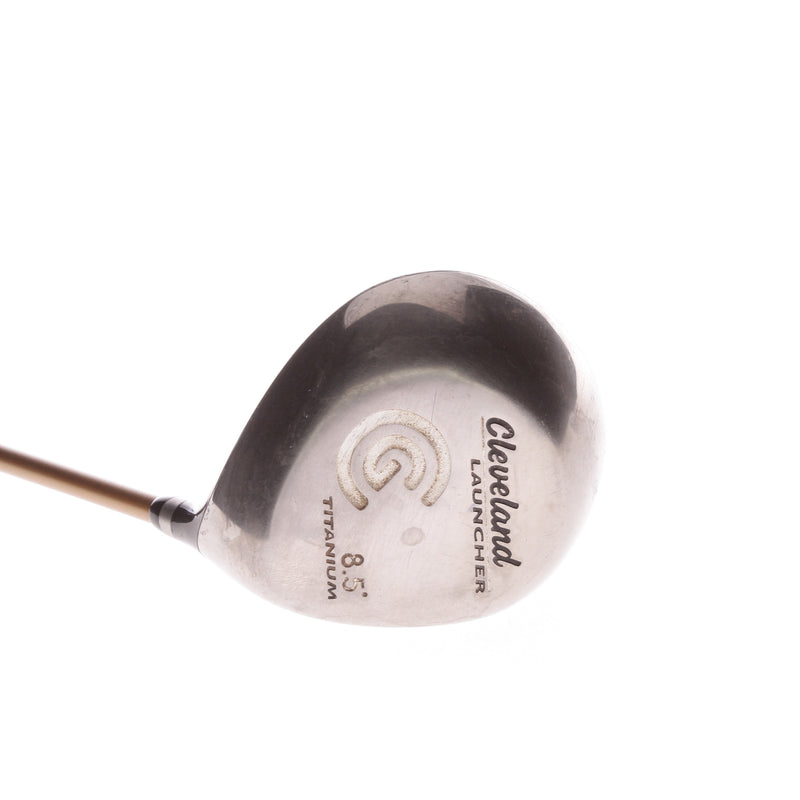 Cleveland Launcher Titanium Graphite Men's Right Hand Driver 8.5 Degree Stiff - Launcher Gold 65