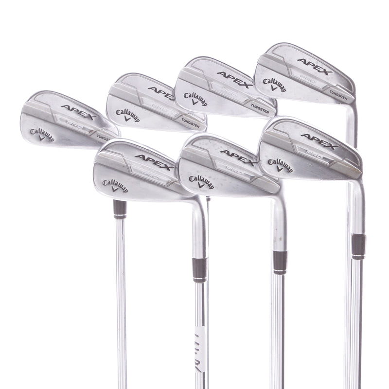 Callaway Apex Pro 2021 Steel Men's Right Hand Irons 4-PW  Stiff - Project X 6.0