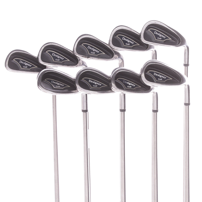 Designer Golf Limited Original Steel Mens Right Hand Irons 3-SW Regular - Designer Golf