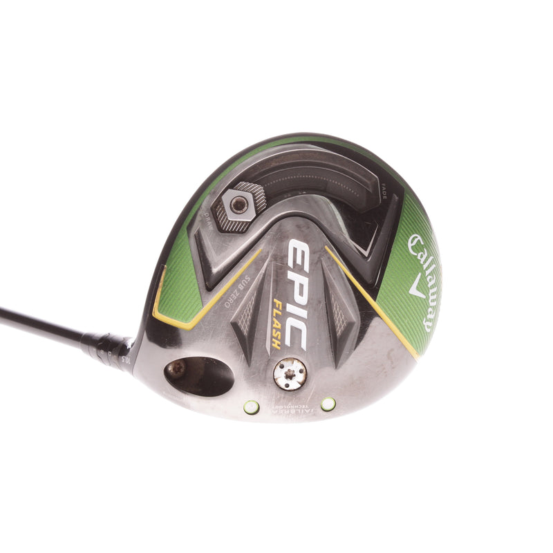 Callaway Epic Flash Graphite Mens Right Hand Driver 10.5 Degree Riptide 5.0 - Senior