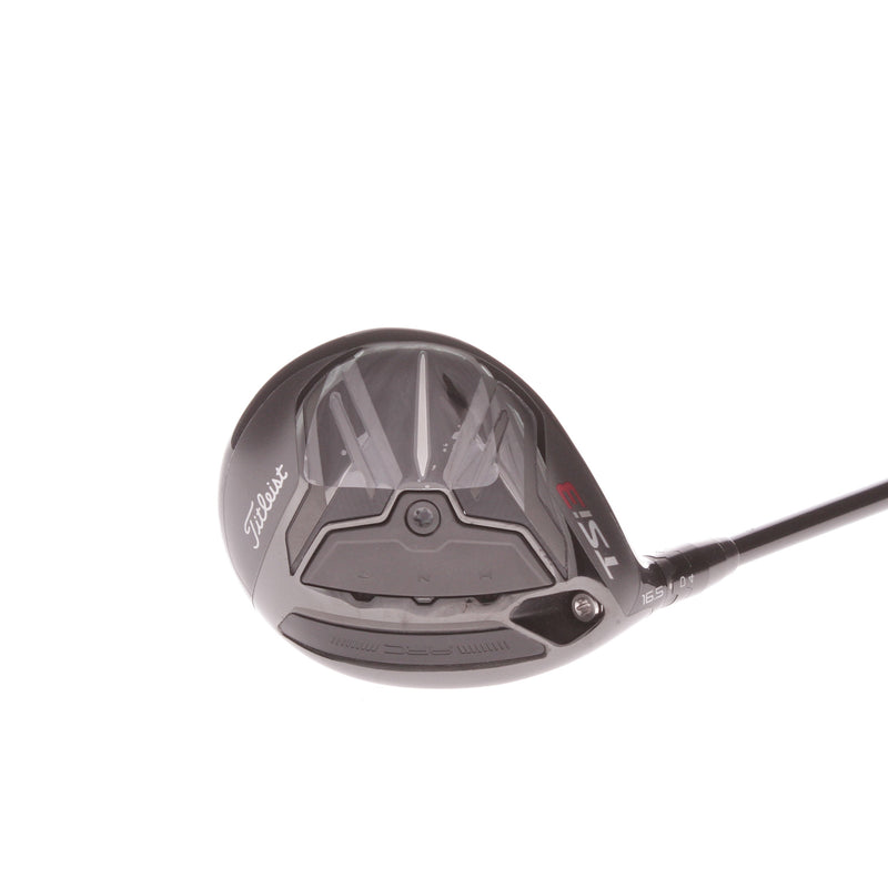 Titleist TSI3 Graphite Men's Left Hand Fairway 3 Wood 16.5 Degree Stiff - Tensei White 75