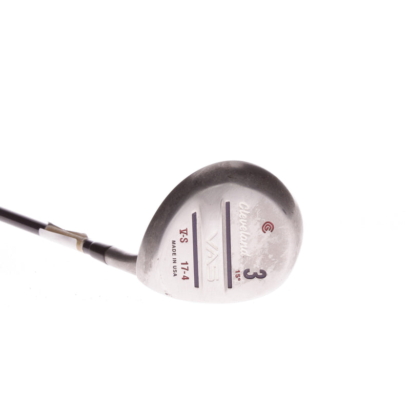 Cleveland VAS Graphite Mens Right Hand Fairway 3 Wood 15 Degree Regular - Cleveland HET