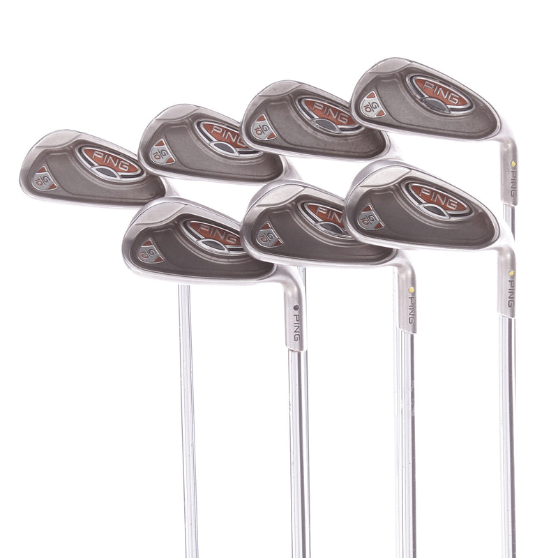 Ping G10 Steel Men's Right Hand Irons 4-PW Yellow Dot  Regular - Ping AWT