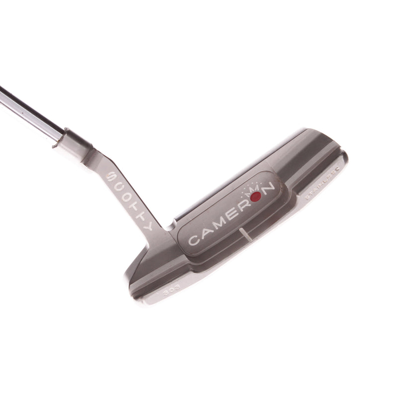 Scotty Cameron Newport 2 303 Stainless Men's Right Hand Putter 34 Inches - Winn AVS