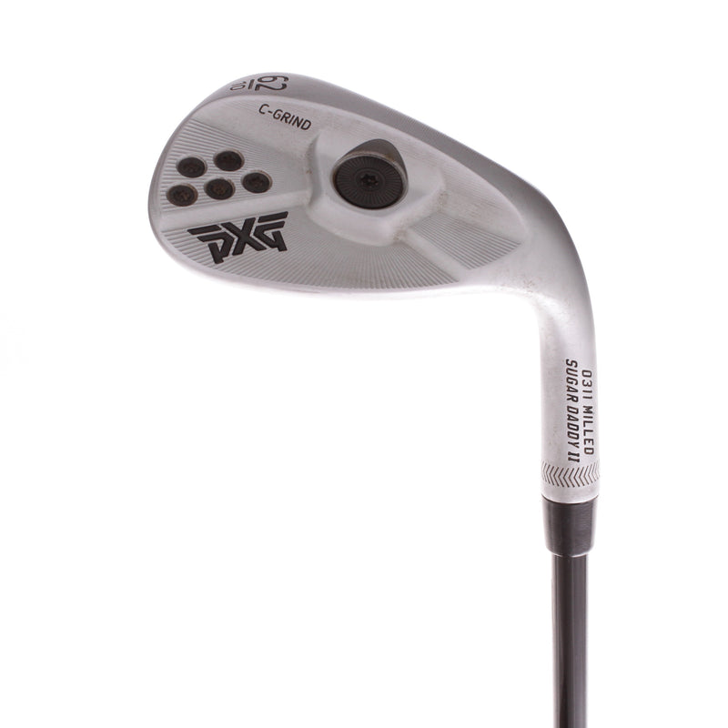 PXG-Parsons Xtreme Golf 0311 Milled Sugar DaddyII C Grind Graphite Mens Right Hand Lob Wedge -1" 62 Degree Regular - Accra 75i