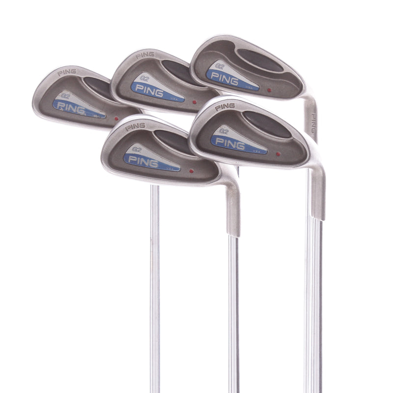 Ping G2 Steel Men's Right Hand Irons 5-9 Red Dot Regular - Ping