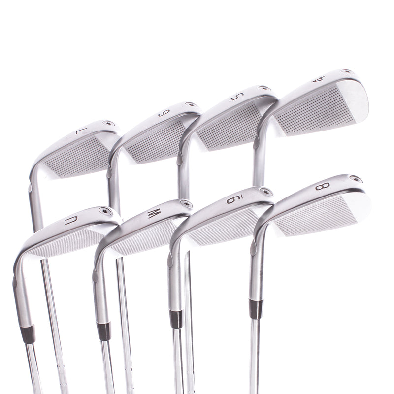 Ping I230 Steel Men's Right Hand Irons 4-PW+UW Green Dot Stiff - KBS Tour 120