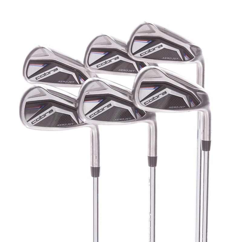 Cobra Aerojet Steel Men's Right Hand Irons 5-PW Regular - KBS Tour Lite