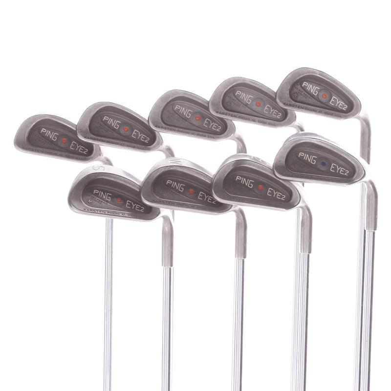 Ping Eye 2 Steel Men's Right Hand Irons 3-SW Orange Dot Regular - Ping