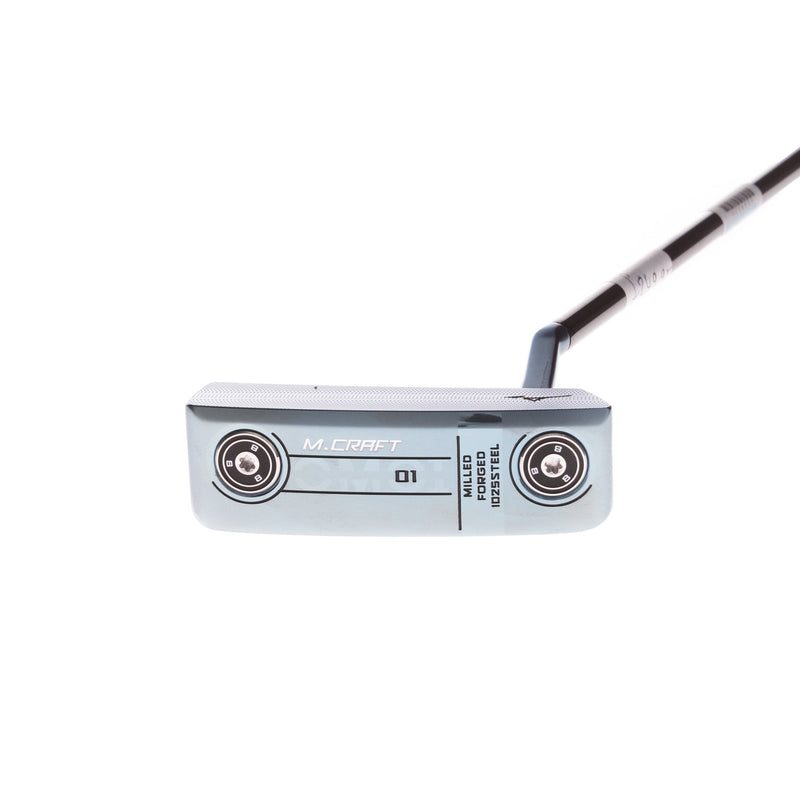 Mizuno OMOI 01 Blue Men's Right Hand Putter 34.5 Inches - Super Stroke Pistol 2.0