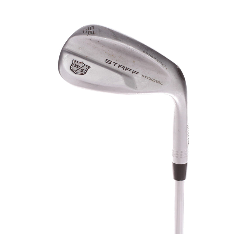 Wilson Staff Staff Model Steel Mens Right Hand Gap Wedge 56 Degree 10 Bounce Stiff - Dynamic Gold 120