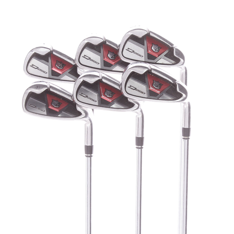 Wilson Staff D250 Steel Mens Right Hand Irons 5-PW Uniflex - Wilson Staff D250 Uniflex