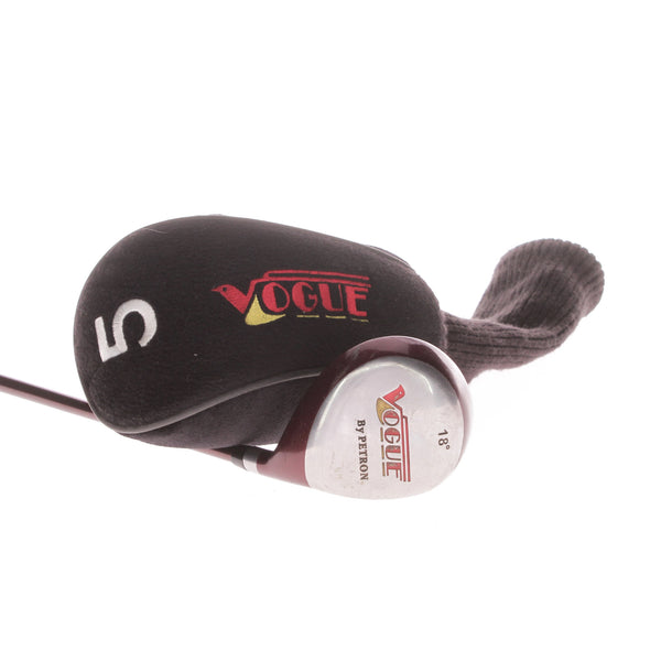 Petron Vogue Graphite Mens Right Hand Fairway 5 Wood 18 Degree Regular - Apollo