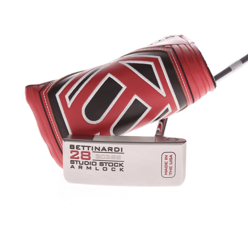 Bettinardi Studio Stock Armlock 28 Men's Right Hand Putter 43 Inches - Bettinardi