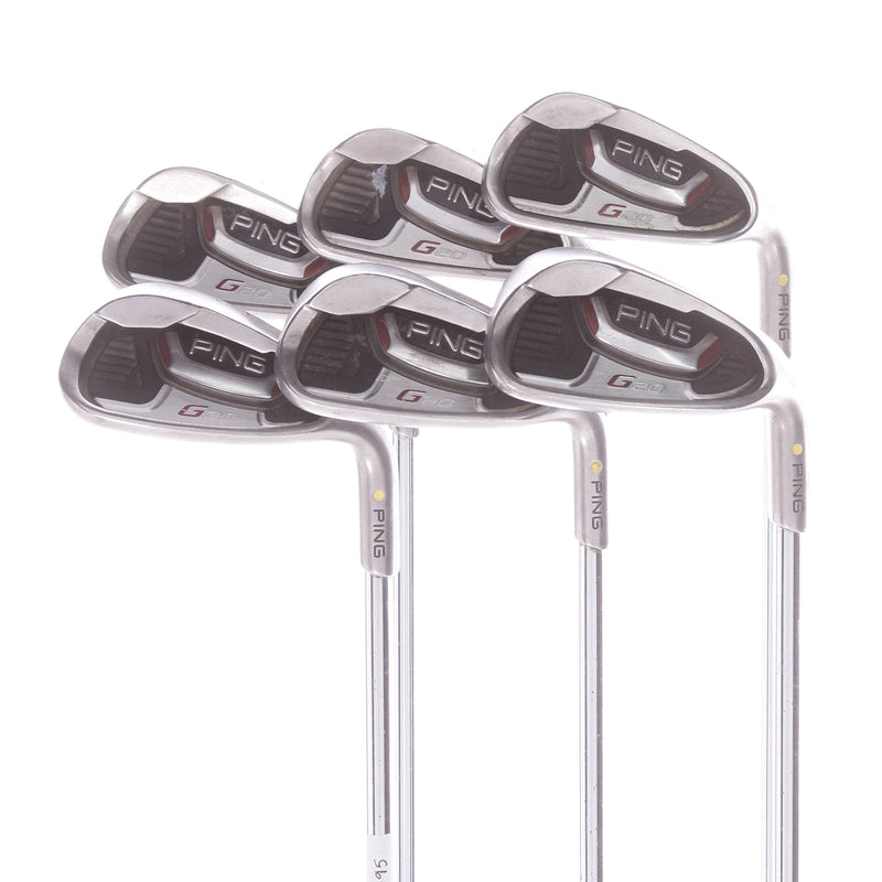 Ping G20 Steel Men's Right Hand Irons 6-SW Regular - Ping CFS