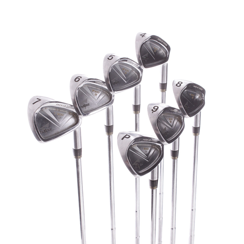 Bridgestone Tour Stage V300 IV Men's Right Hand Irons 4-PW  Steel Regular - Tour Stage