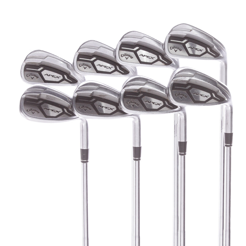 Callaway Apex CF16 Men's Right Hand Irons 4-PW+AW  Steel Regular - Plain