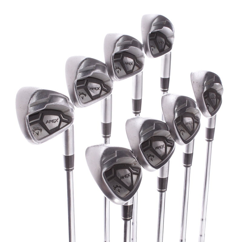 Callaway Apex CF16 Men's Right Hand Irons 4-PW+AW  Steel Regular - Plain