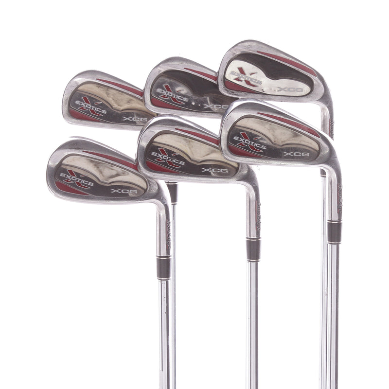 Tour Edge Exotics XCG Mens Right Hand Irons 4-SW  Steel Regular - Project X 5.5