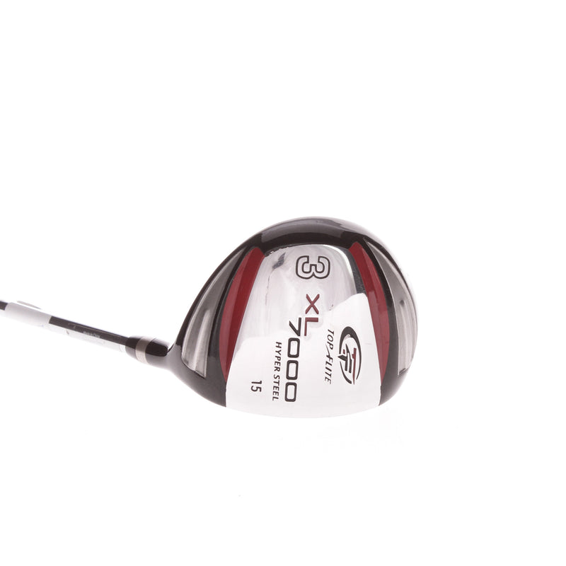 Top Flite XL 7000 Steel Men's Right Hand Fairway 3 Wood 15 Degree Regular - Top Flite