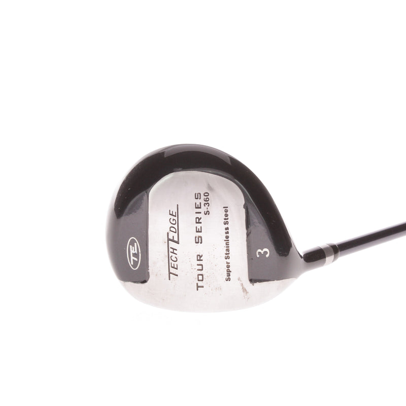 Tour Edge S-360 Graphite Mens Left Hand Fairway 3 Wood 15 Degree Regular - Tour Edge S-360