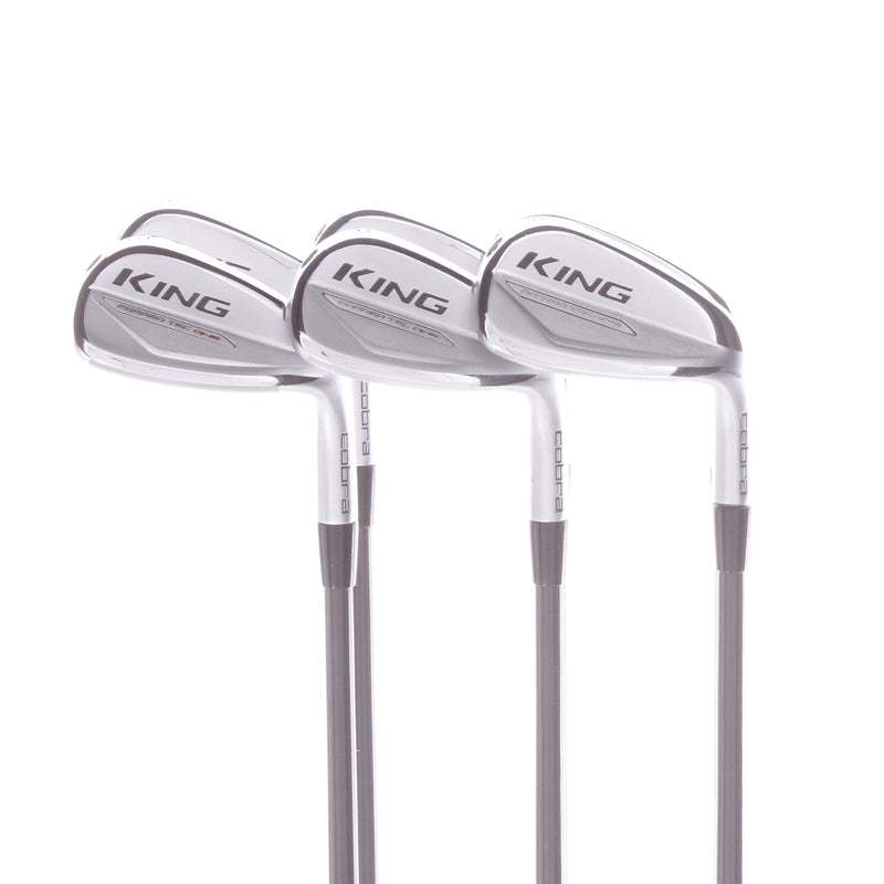 Cobra King Forged Tec One Men's Right Hand Graphite Irons 6-PW+GW Regular - Cobra AirSpeed 50