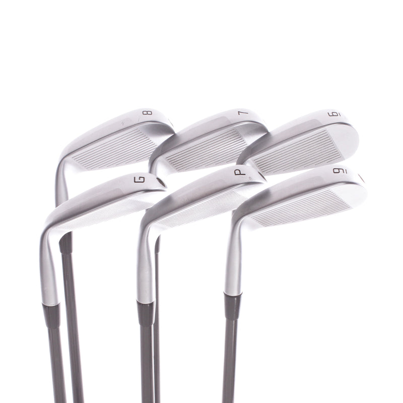 Cobra King Forged Tec One Men's Right Hand Graphite Irons 6-PW+GW Regular - Cobra AirSpeed 50