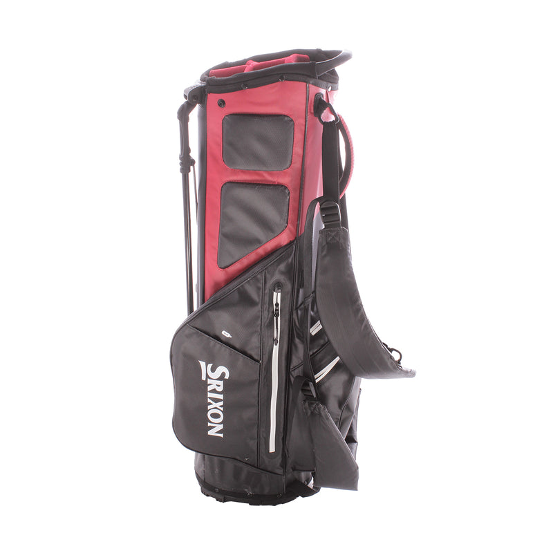 Srixon Second Hand Waterproof Stand Bag - Black/Red