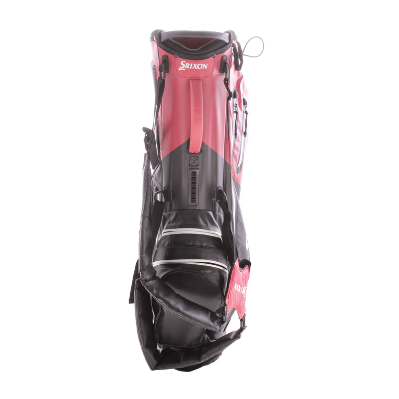 Srixon Second Hand Waterproof Stand Bag - Black/Red